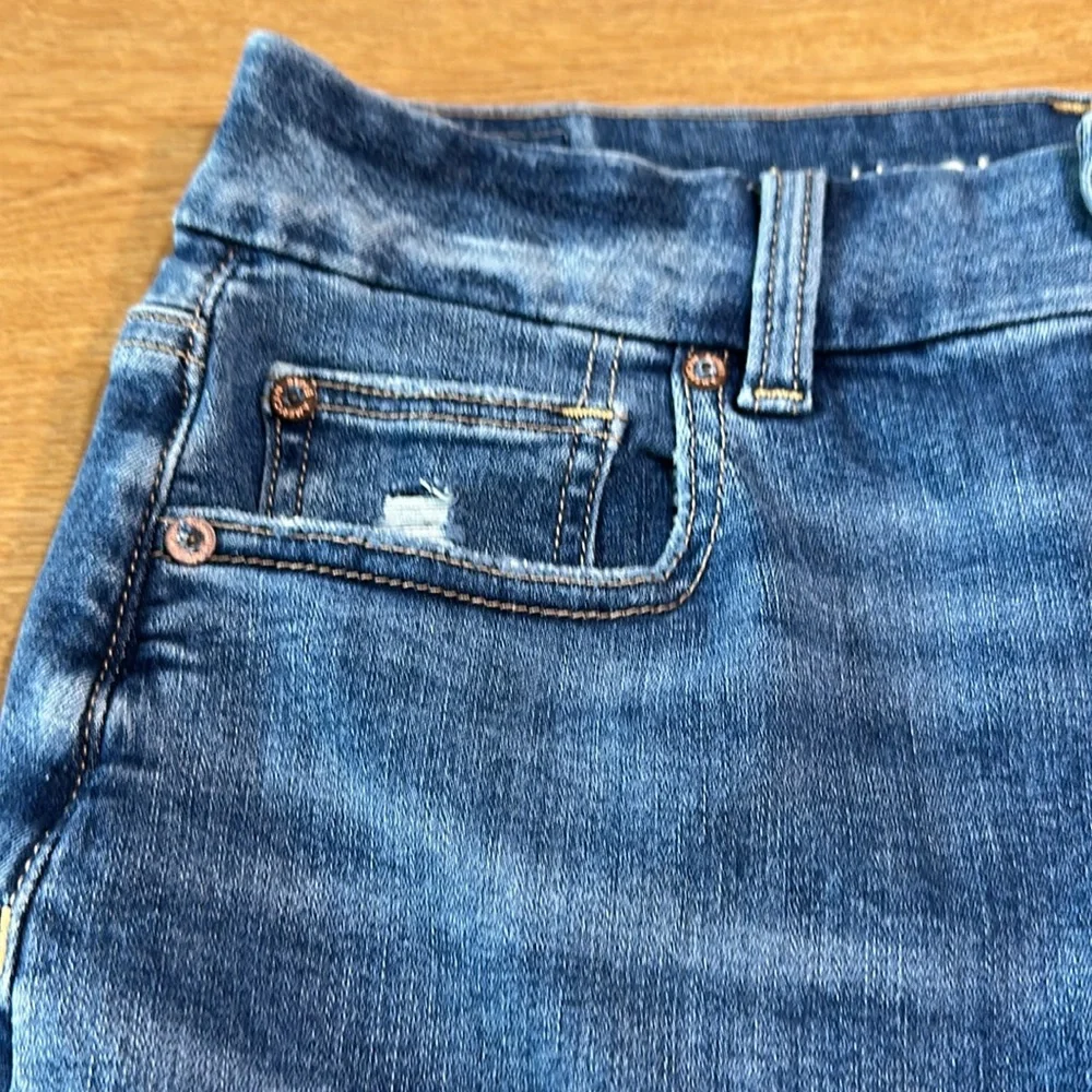 American Eagle Super Stretch Jean Mini Skirt - Picture 3 of 8